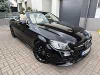 Mercedes-Benz Klasa C 220d Amg Cabrio Burmester Wentylowane Fotele 19” Bezwypadek!