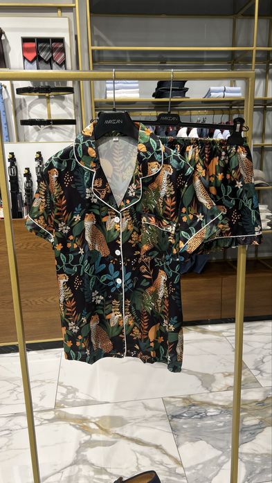 Костюм для дома в стиле D&G, пижамка