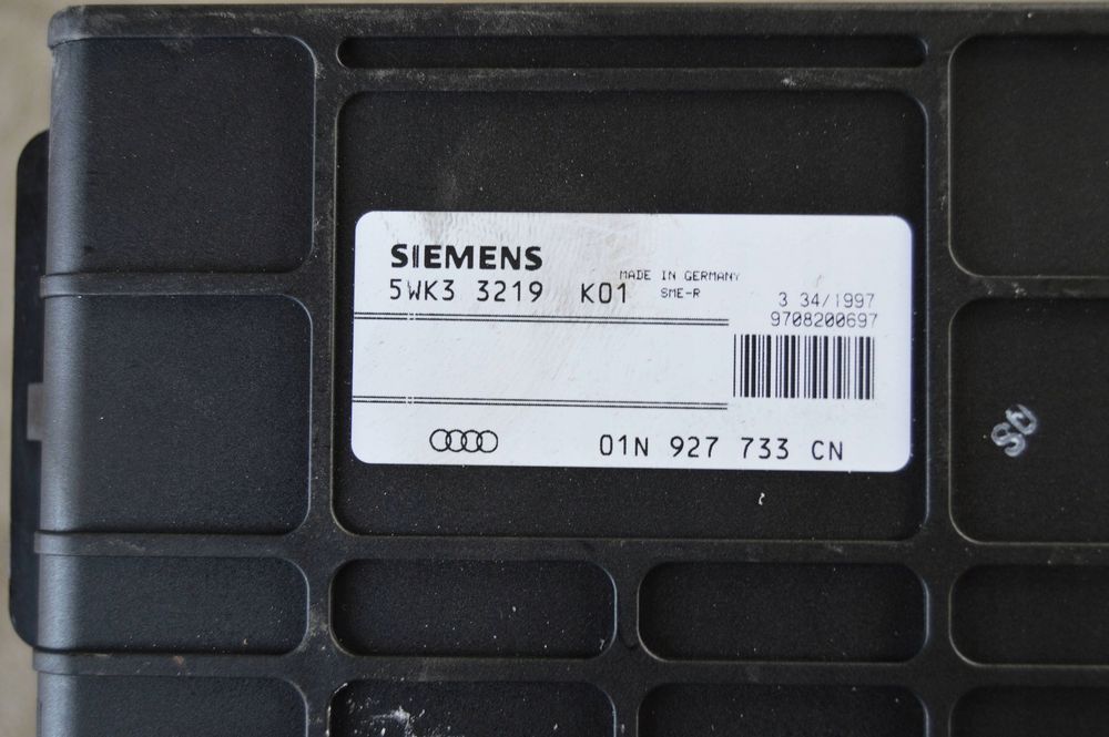 audi a4 s4 b5 8d sterownik moduł skrzyni biegów 01n927733cn