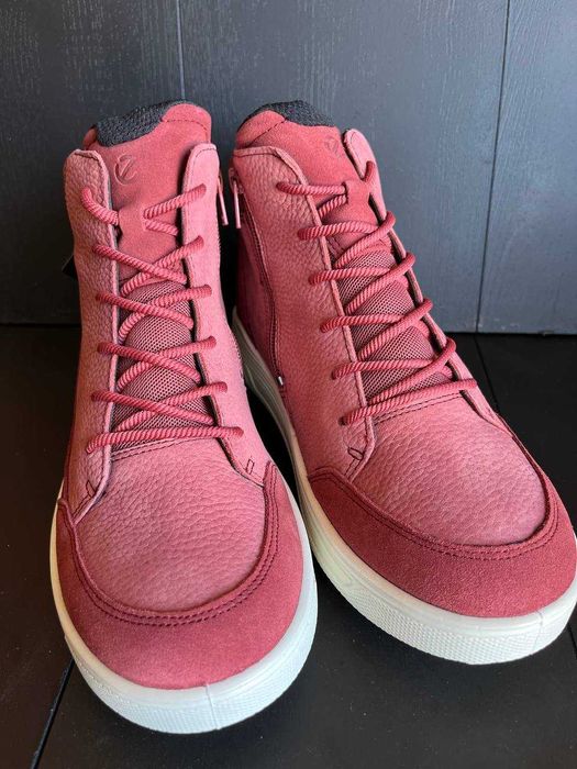 Шкіряні черевики ECCO Gore-Tex оригінал (39)