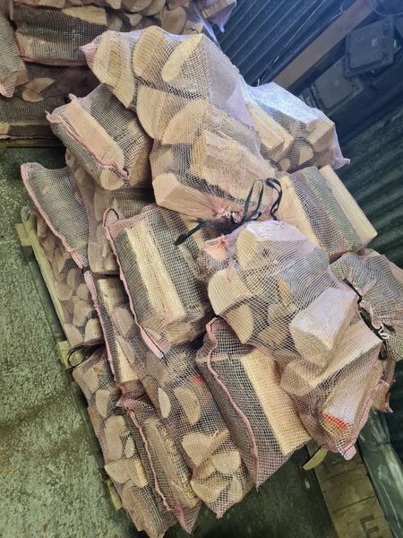 Drewno kominkowe workowane w workach 40l ok. 20kg olcha sosna suche