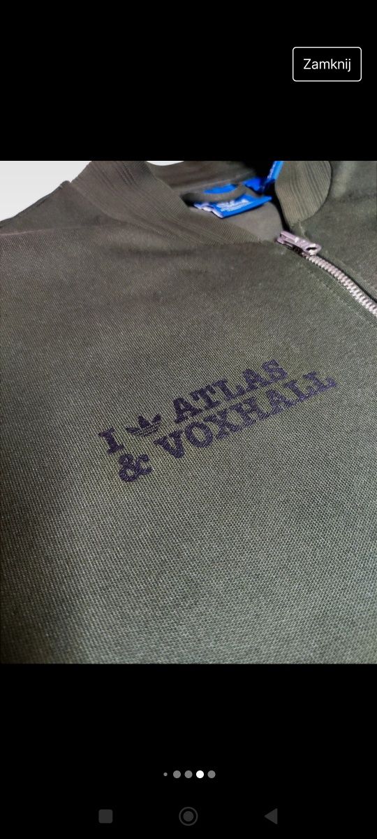 Bluza bomberka kurtka Adidas Originals, rozmiar M