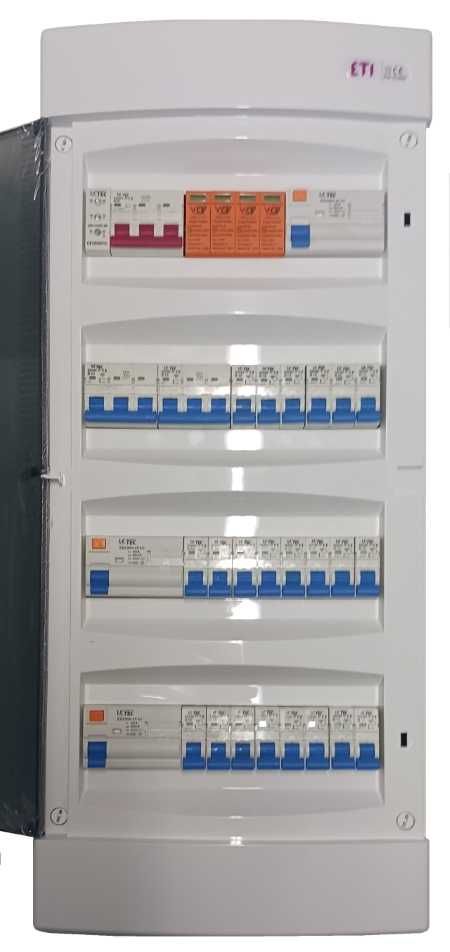 Gotowa rozdzielnia elektryczna Schneider wyposażona