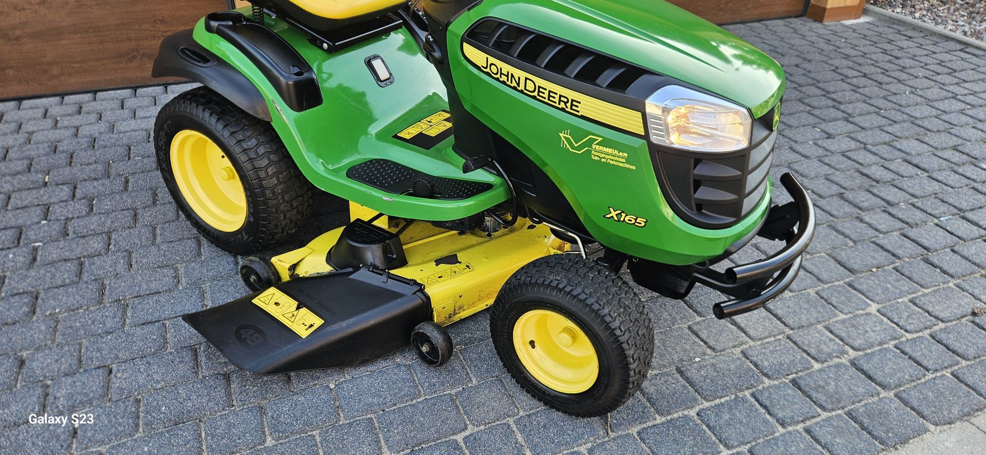 Traktorek kosiarka John Deere x165 22hp
