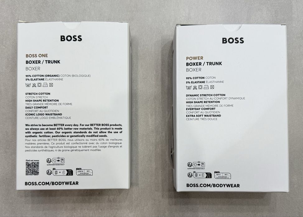 Мужское нижнее белье (Боксеры) BOSS упаковка (Оригинал)