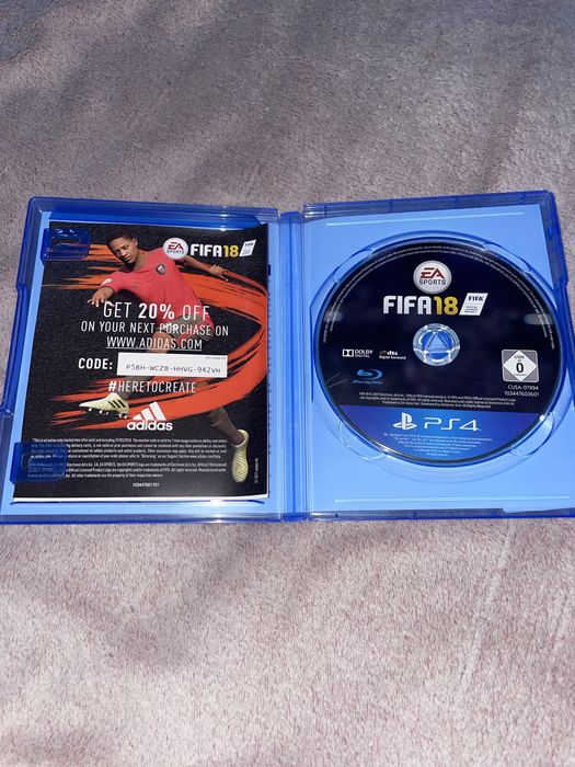 FIFA 18 на PS4 робочий