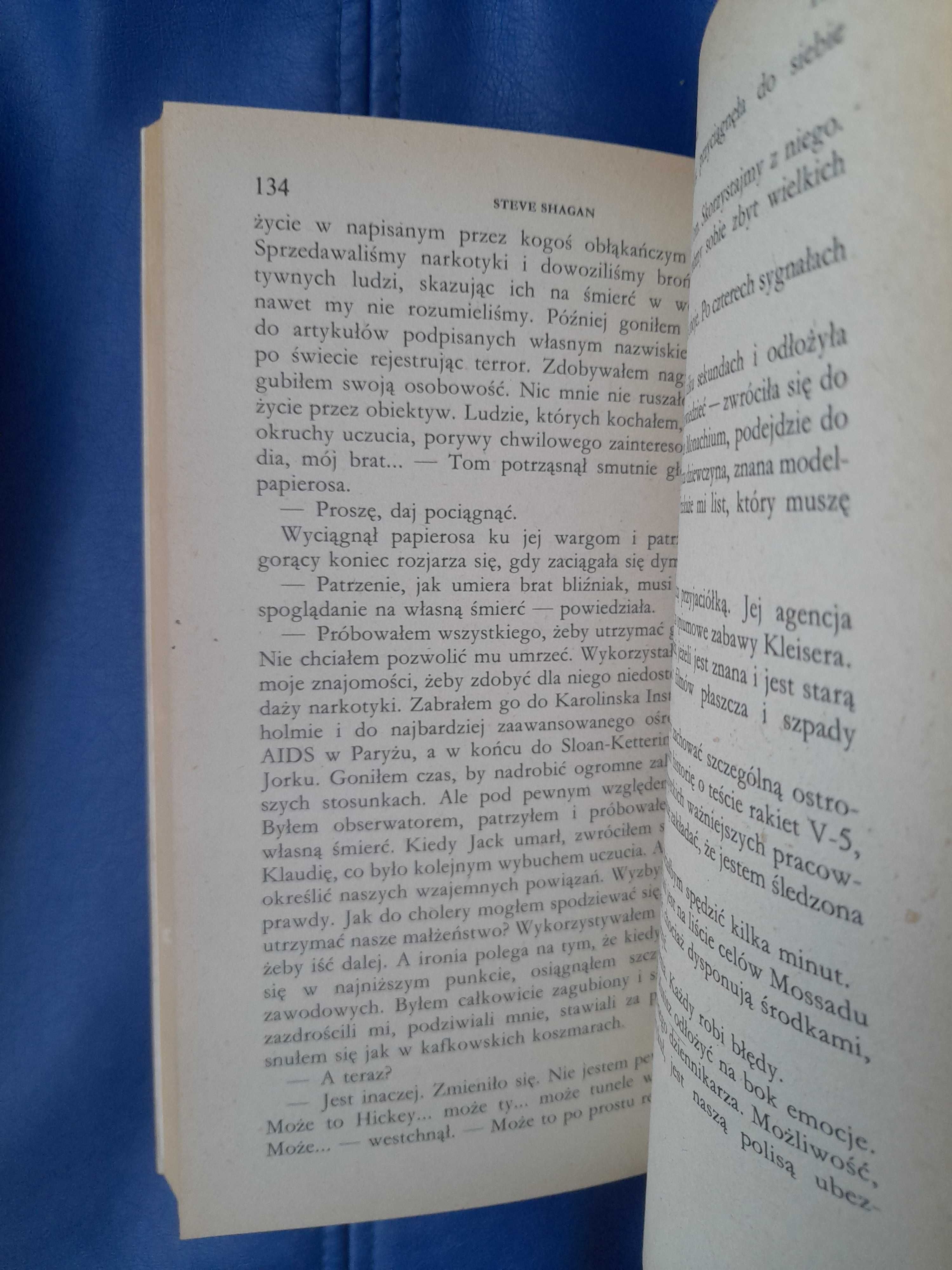 Słupy ognia Steve Shagan