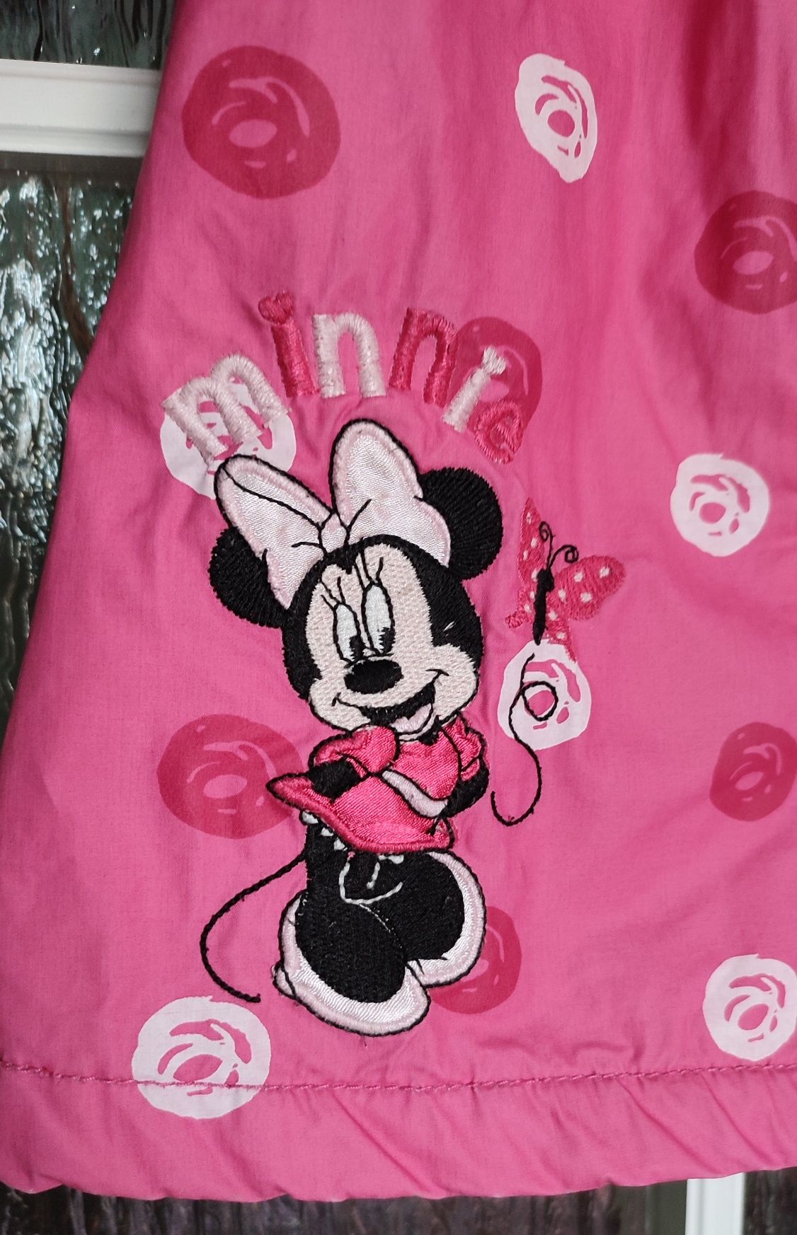 Płaszczyk wiosenny przejściowy kurteczka Disney Myszka Minnie r.12-18