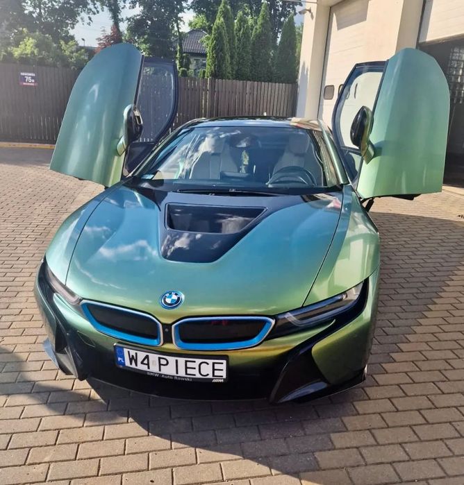 BMW i8 BMW i8 po zdjęciu blokady