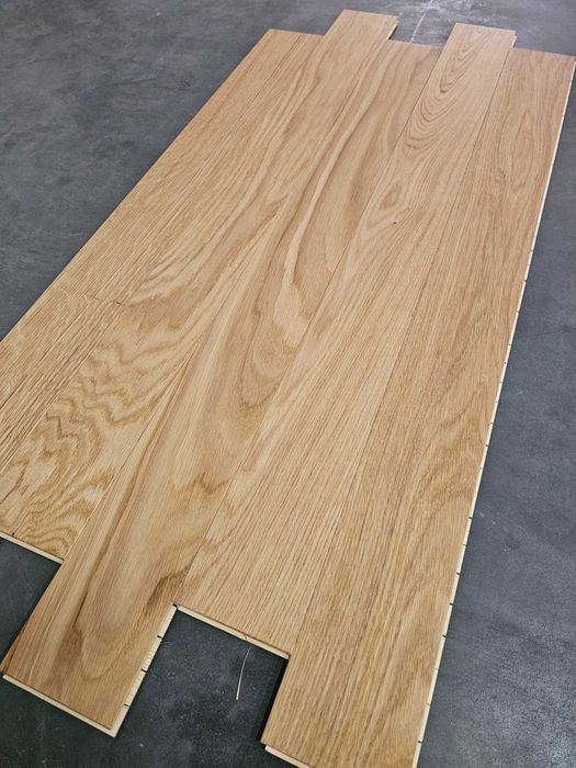 Deska dębowa fazowana olej uv klasa natur 11x100x1000