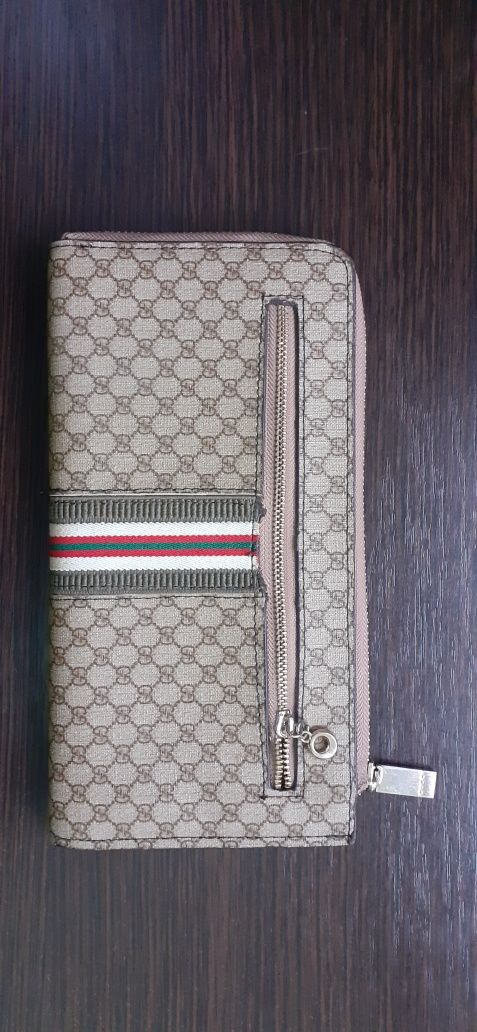 Кошелек портмоне Gucci, бумажник-органайзер, клатч