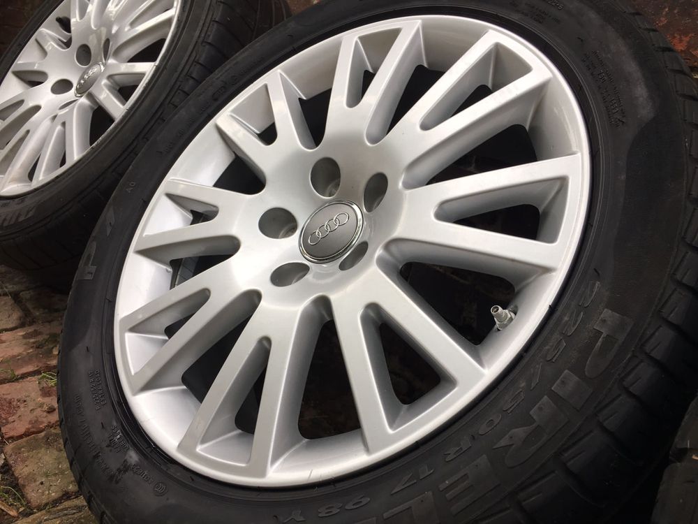 Oryginalna audi 7,5x17 5x112 235/45/17 pojedyncza koło zapasowe