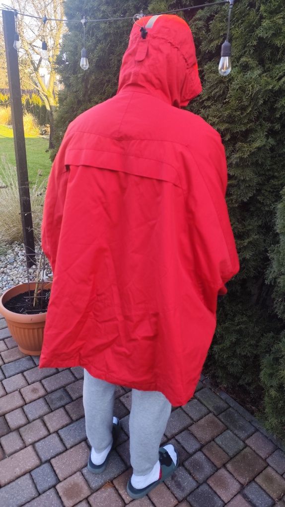 Peleryna Fjällräven Luhkka G-1000 ponczo wodoodporna Windstopper membr