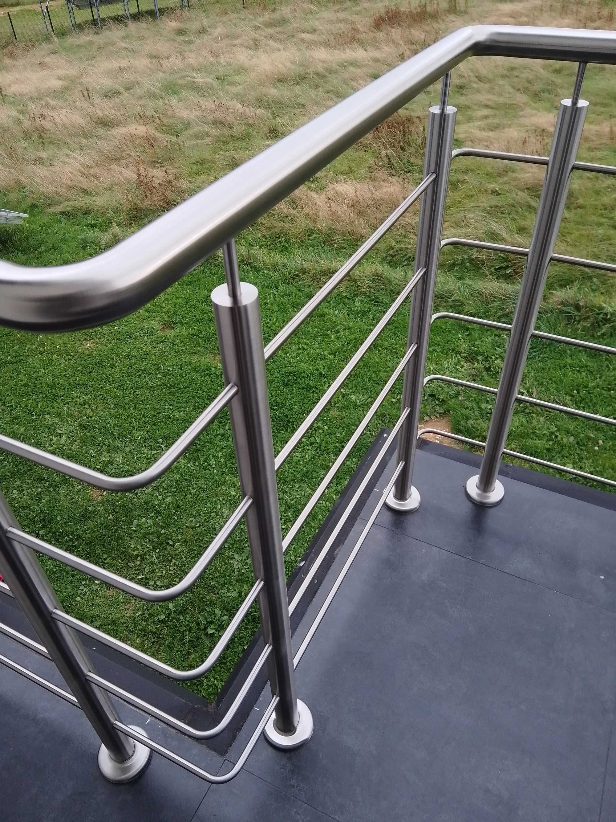 Balustrady nierdzewne barierki ze stali nierdzewnej spawane na wymiar