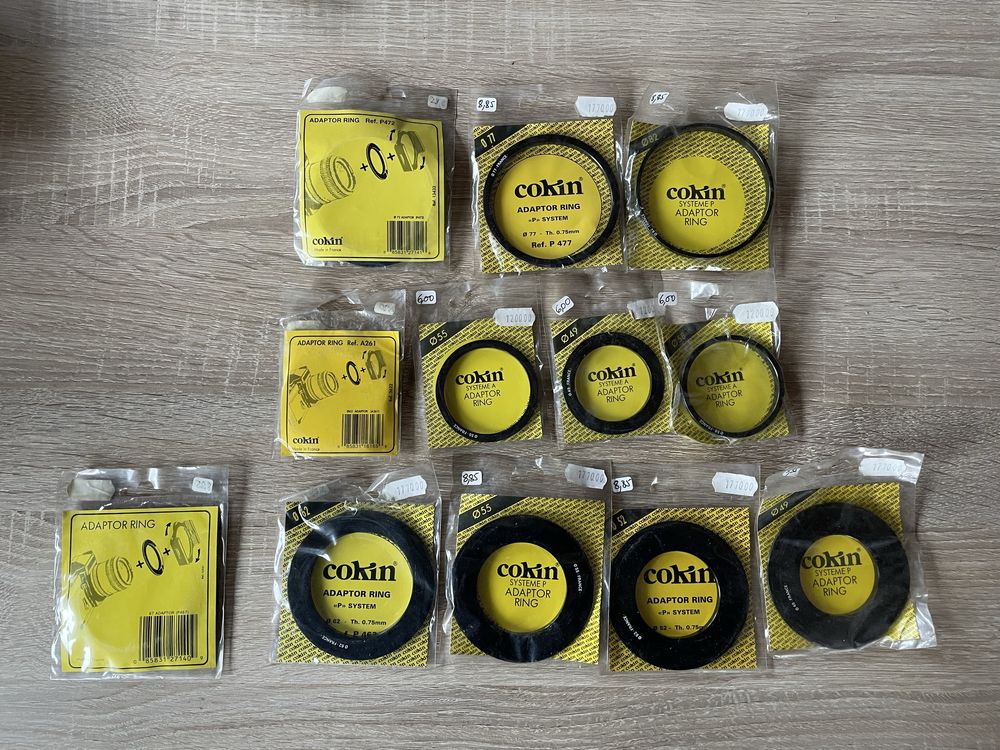 Adapter Rings Cokin for P-Series Filter Holders