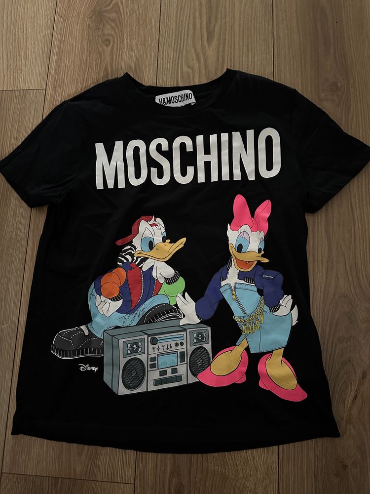 Bluzka tshirt H&M Moschino