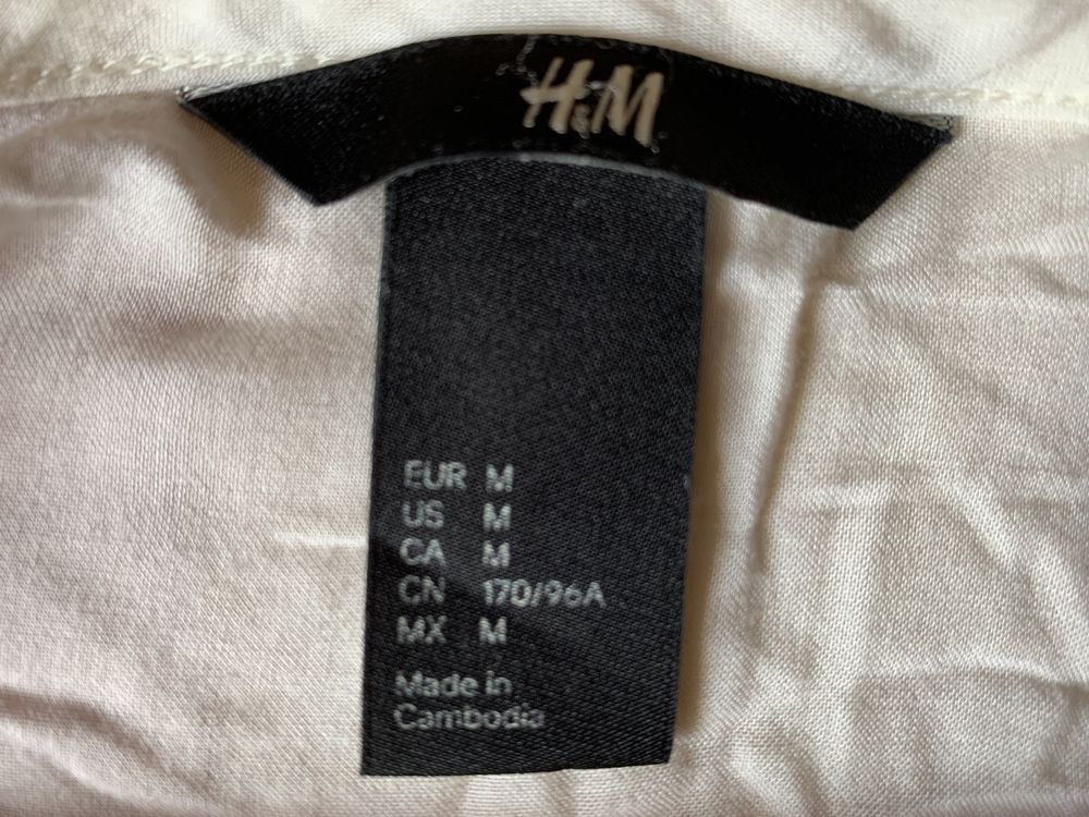 Blusa H&M, tamanho M / 38