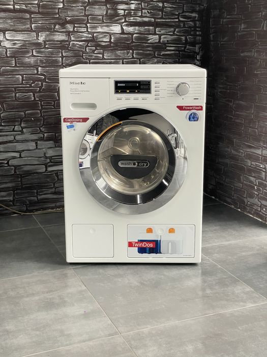 2В1!Пральна+Сушильна машина Miele WTH 720 WPM | Стан ідеал | Укр.меню