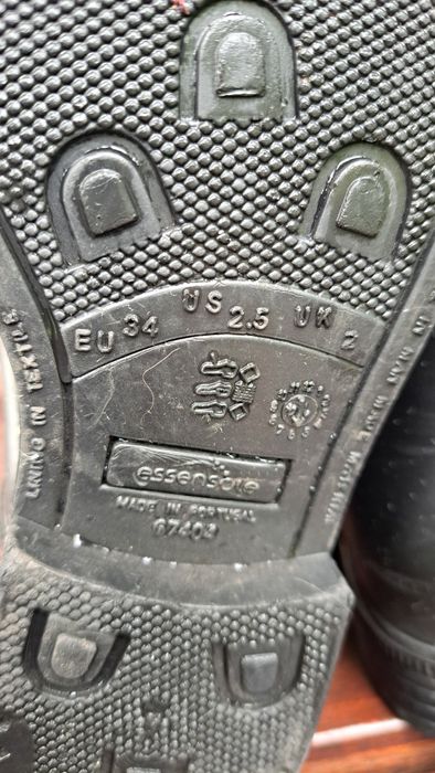 Buty na konia jeździeckie kalosze essensole junior