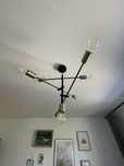 lampa loftowa westwing, 6 żarówek, regulowany rozstaw