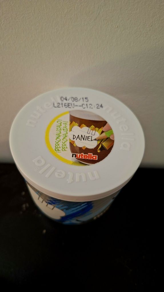 Frasco de Nutella