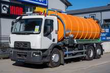Renault D 26 WIDE P6X2 320E6  Beczka asenizacyjna SLT GROUP, 6x2