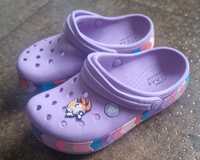 Crocs fioletowe C 12