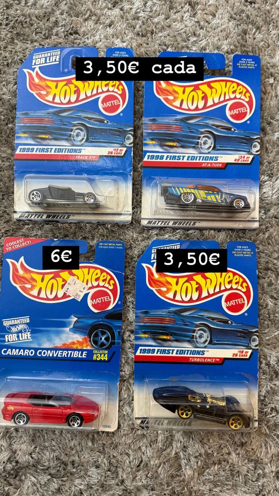 Hot Wheels - carrinhos