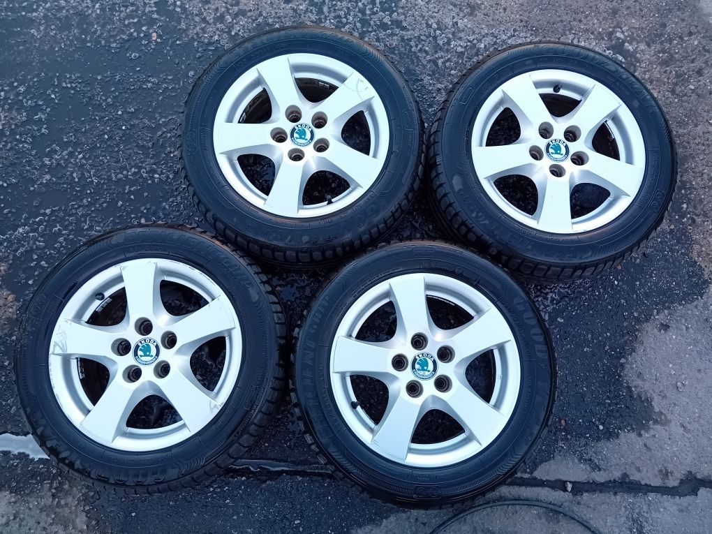 Alu 14" oryg Skoda 5x100 z op.lato okazja Krakow