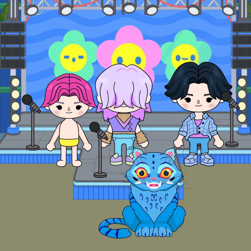 Kpop Demon Hunters, album na rzepy, toca boca, avatar, pusheen, lalki