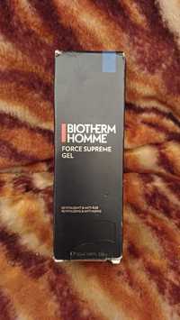 Creme homem Biotherm force supreme gel