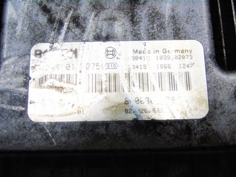 Sterownik Silnika Renault Scenic ii 1.9 Dci