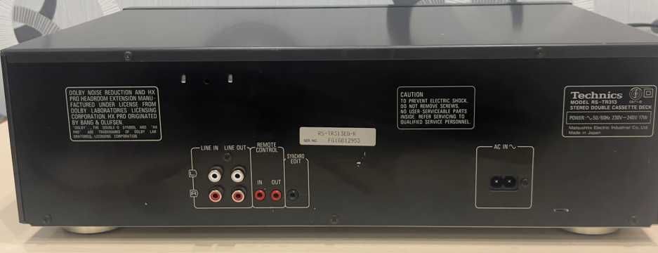 Касетна дека Technics  RS-TR313