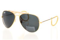 Сонцезахисні окуляри Ray Ban 3030green-gold 100% захист + футляр