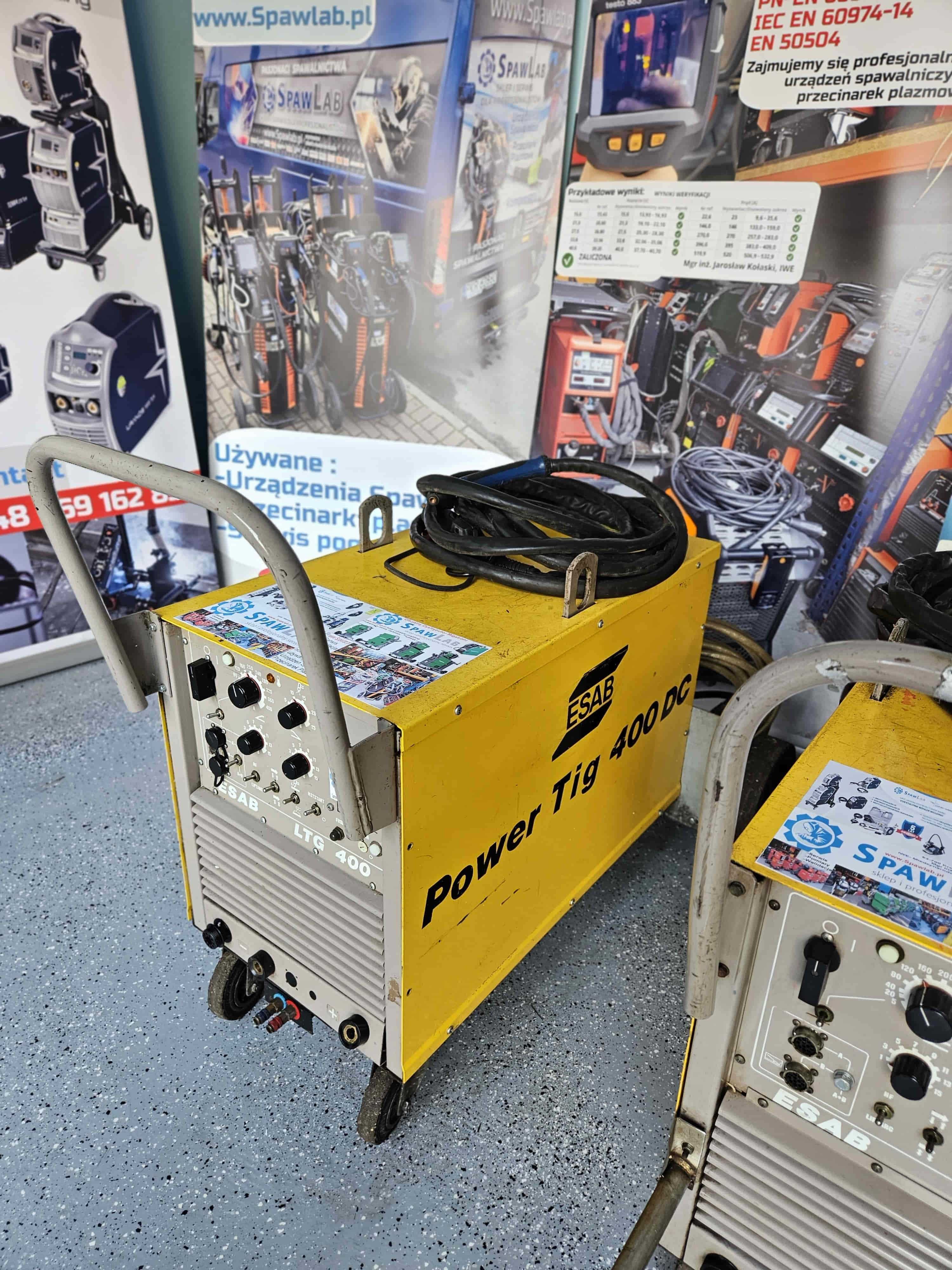 Esab LTG 400 Spawarka Tig Transformatorowa Moc Chłodzenie Binzel 8m !!