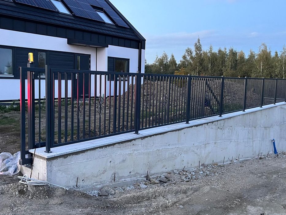 Brama przesuwna 5m wypalana CNC. Brama wjazdowa. Producent