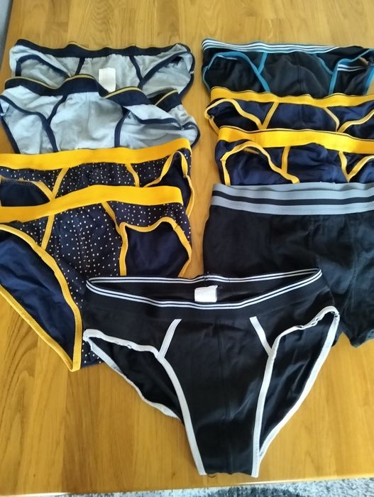 Majtki męskie M 9 par uzywane