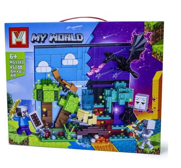 Конструктор Minecraft 466 дет. Майнкрафт