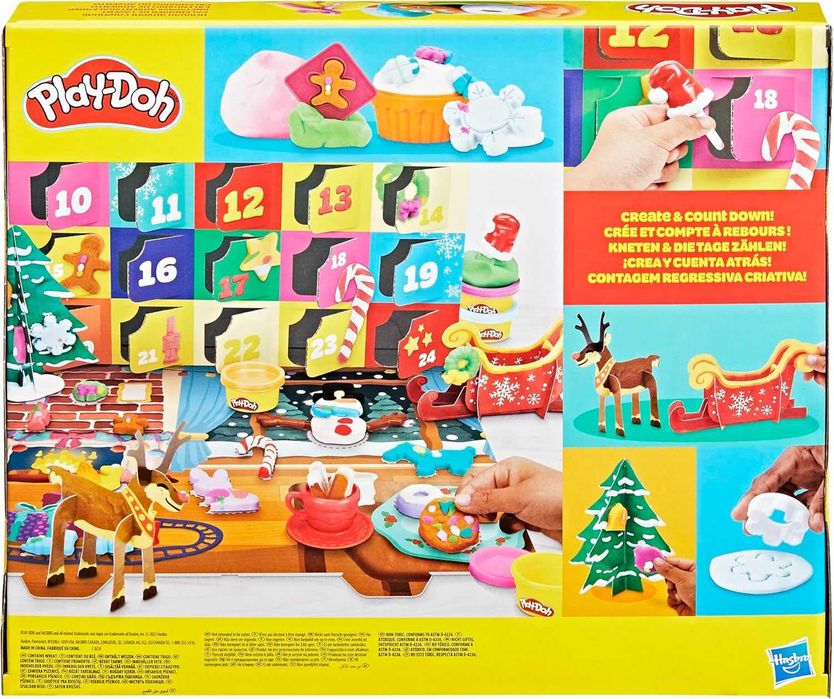 Play-Doh Holiday Advent Calendar Святковий Адвент-календар Плей До