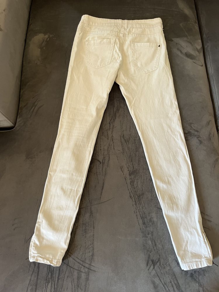 Calças skinny brancas