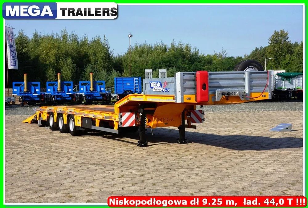Mega Niska podłoga, DMC 54 T, oś skrętna, najazdy HYDRULICZNE 4,0 M !!!  GOTOWA Z PLACU !!! Balkon 3,75 + pokład 9,30 m, WŁANA HYDRAULIKA PTO !