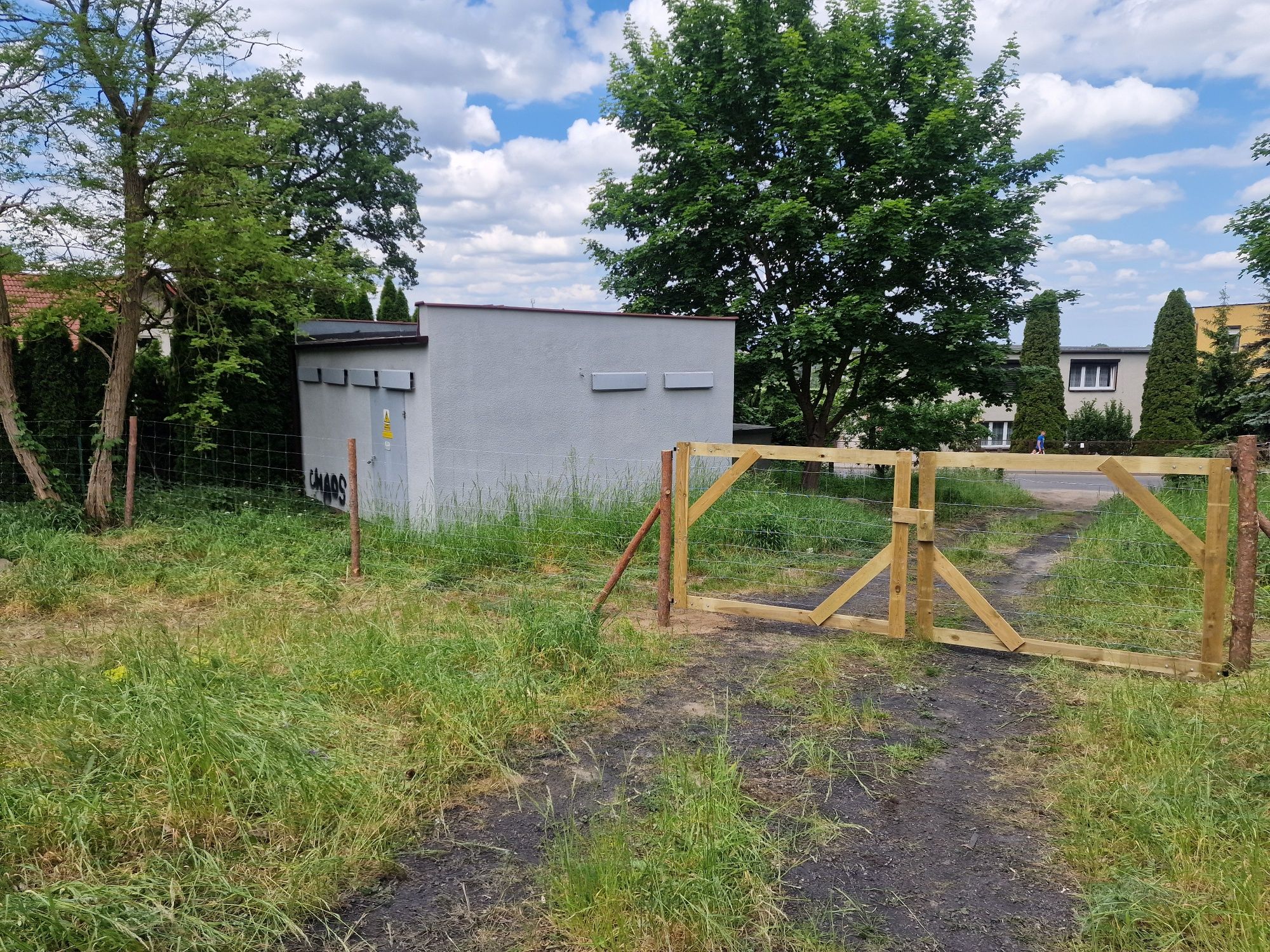 Ogrodzenie leśne budowlane tymczasowe siatka leśna