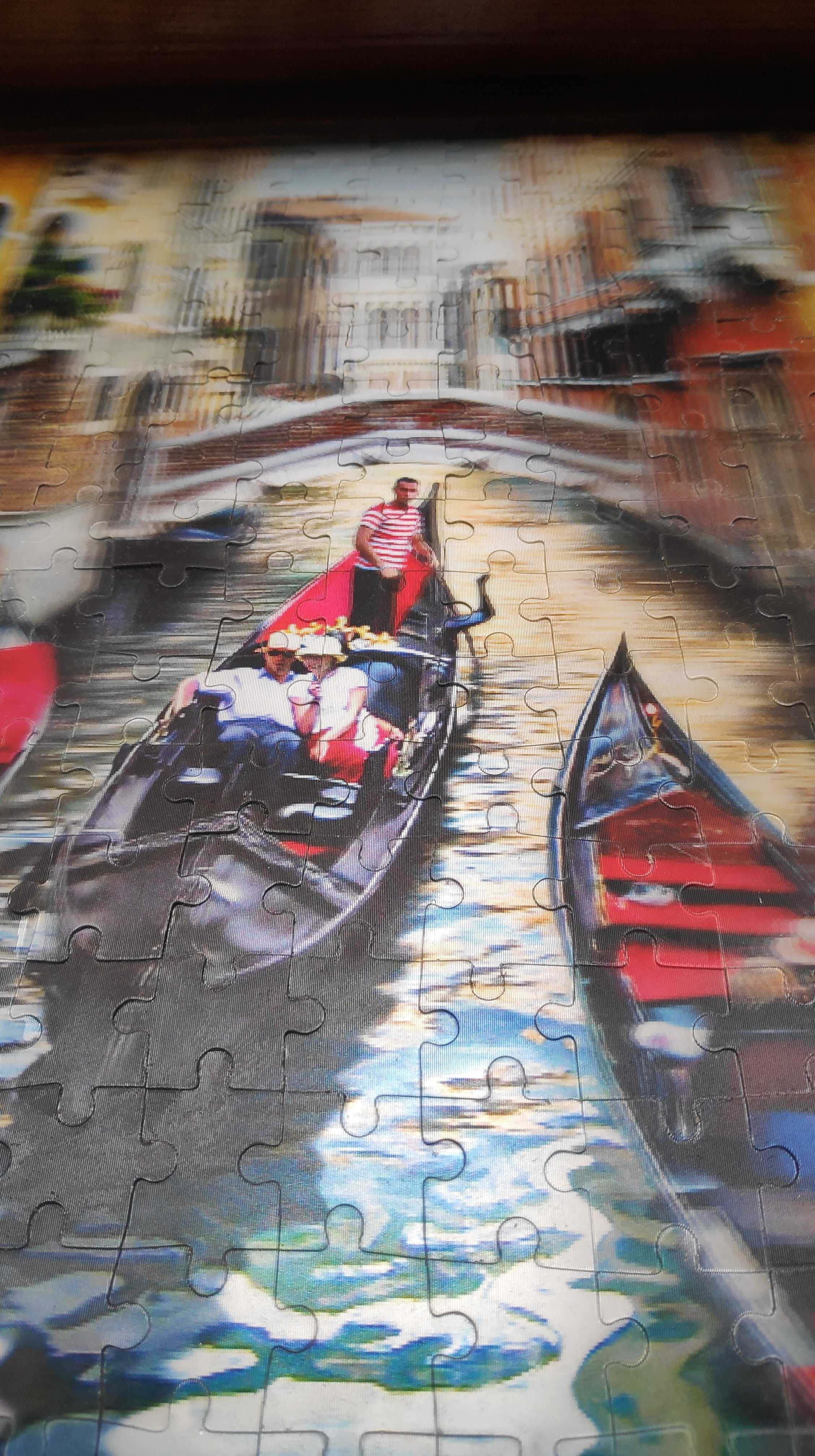 Incrível puzzle quebra-cabeça 3D Howard Robinson Venice 500 peças