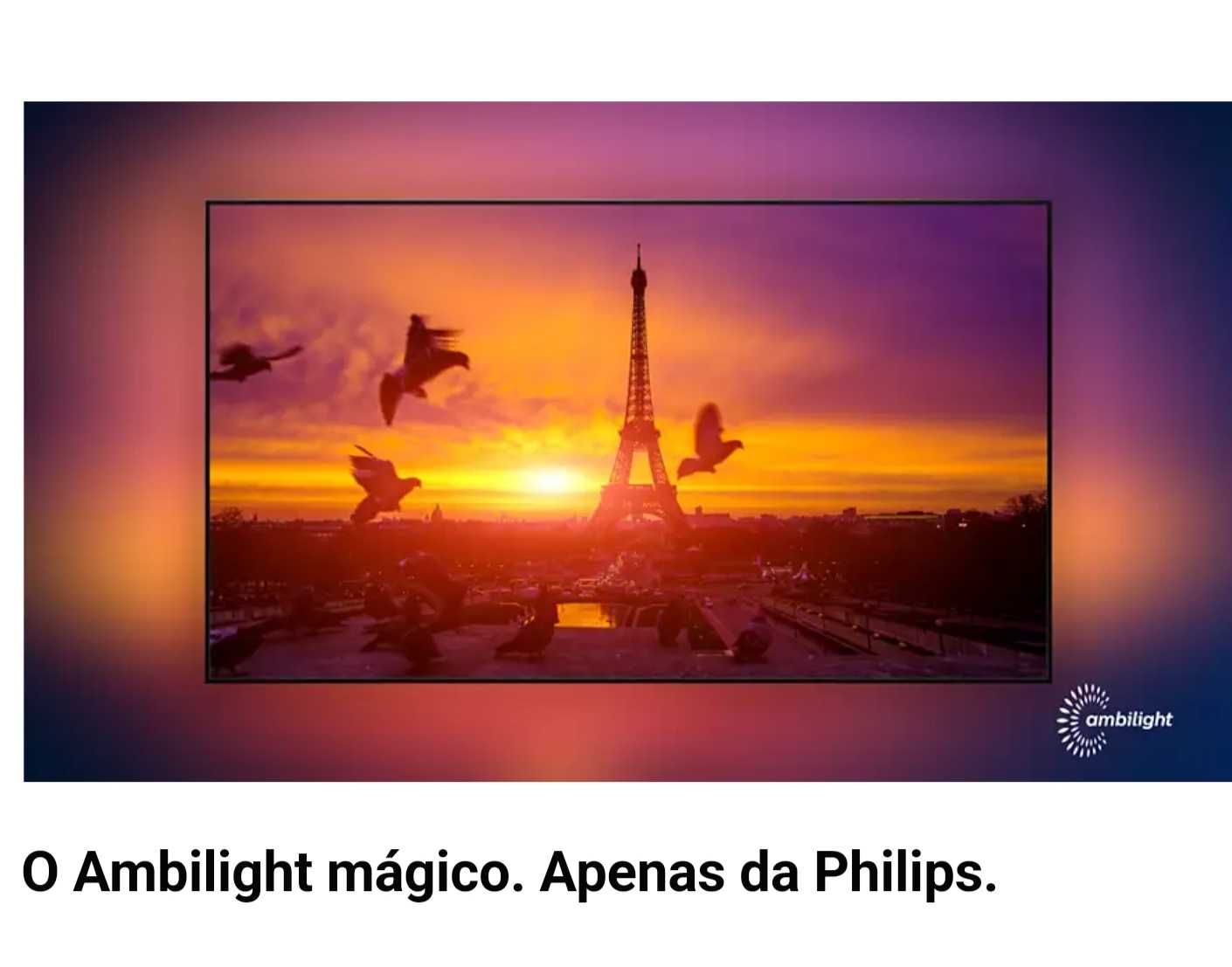 Smart tv Philips ambilight 4k 65'
