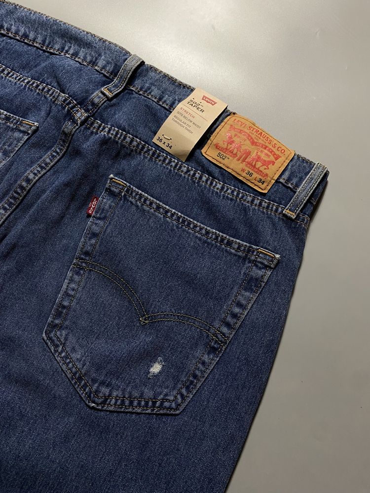 Новые мужские джинсы Levis 502 taper оригинал
