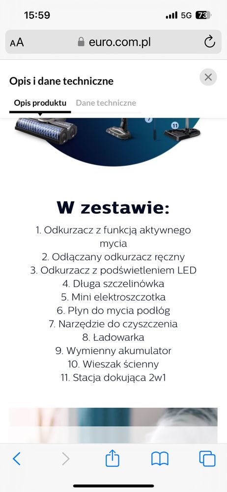 Nowy odkurzacz bezprzewodowy