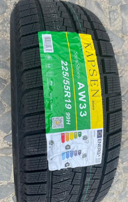 шини резина зимова 225/55/19 Kapsen AW33