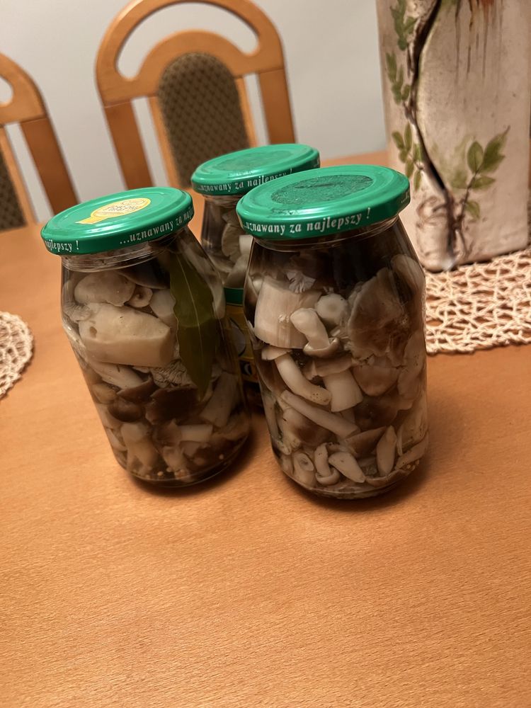 Grzyby marynowane podzielonki