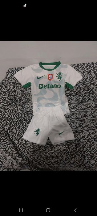 Camisola sporting crianca tamanho 4 5 anos 8 9 anos 10 11 anos e 12 13