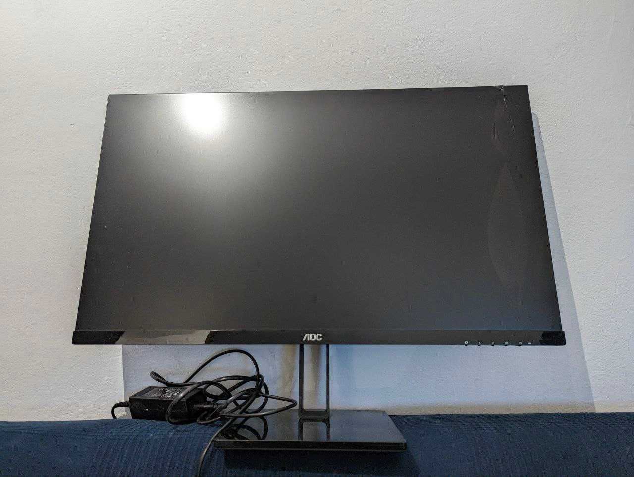 Monitor AOC 27V2Q, zbita matryca, na części